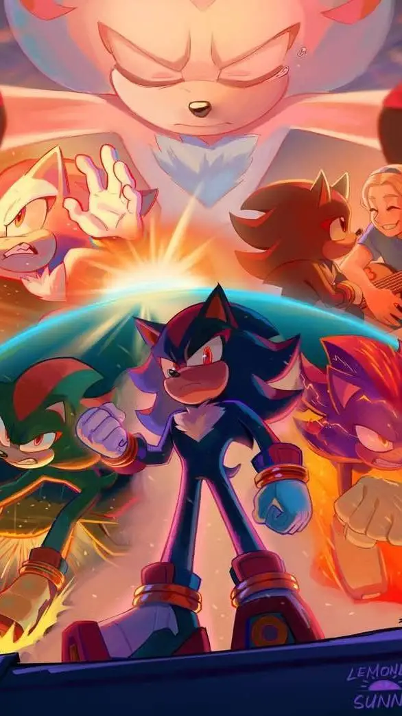 ai character: Shadow  background