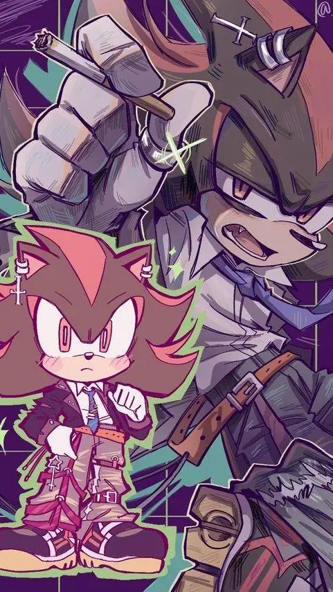 ai character: Shadow  background