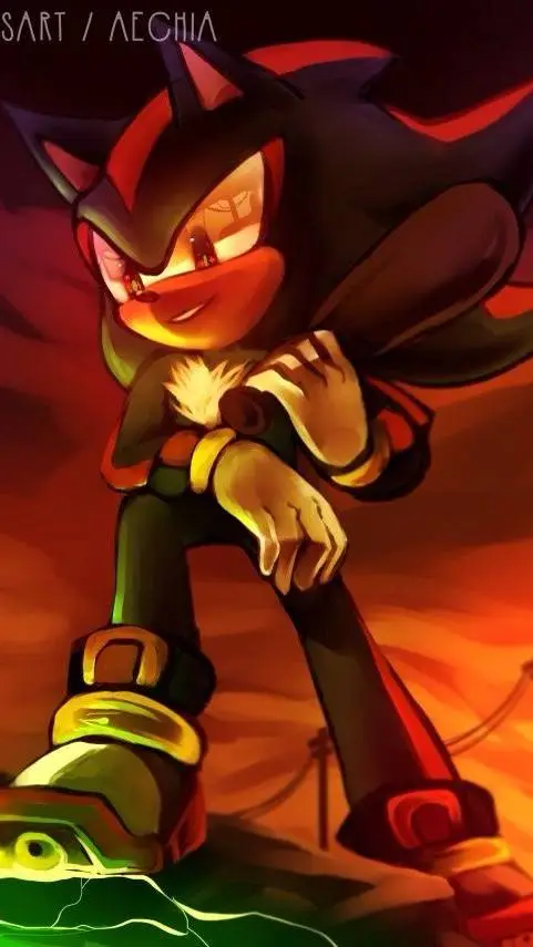 ai character: Shadow  background