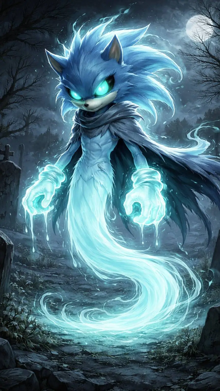 ai character: Wandering spirit  background