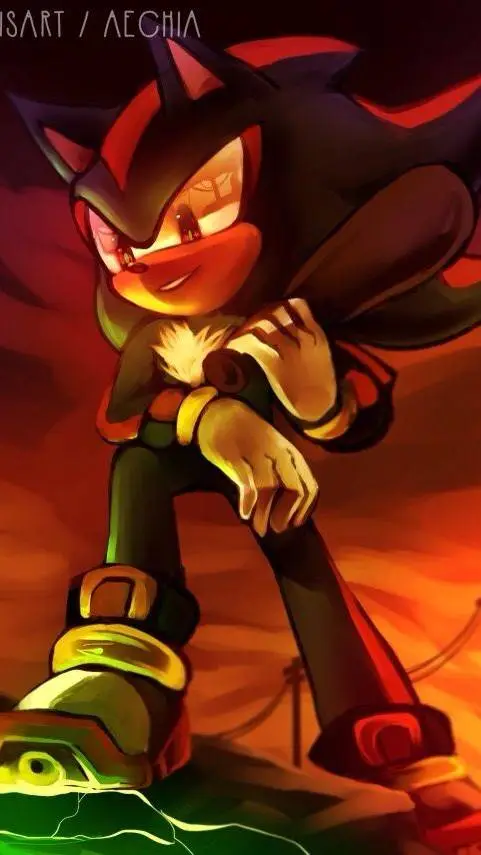 ai character: Shadow  background