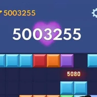 chat with ai character: block blast record