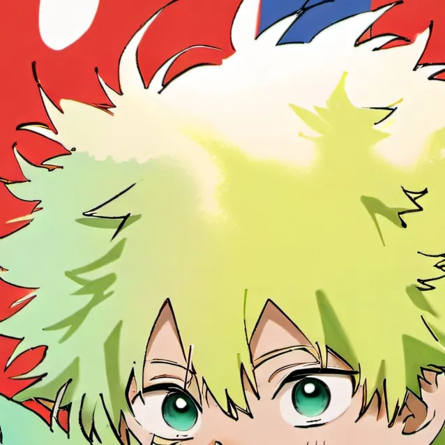 chat with ai character: bakugou y deku