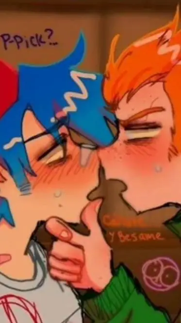 ai character: 🧡pico x boyfriend💙 background
