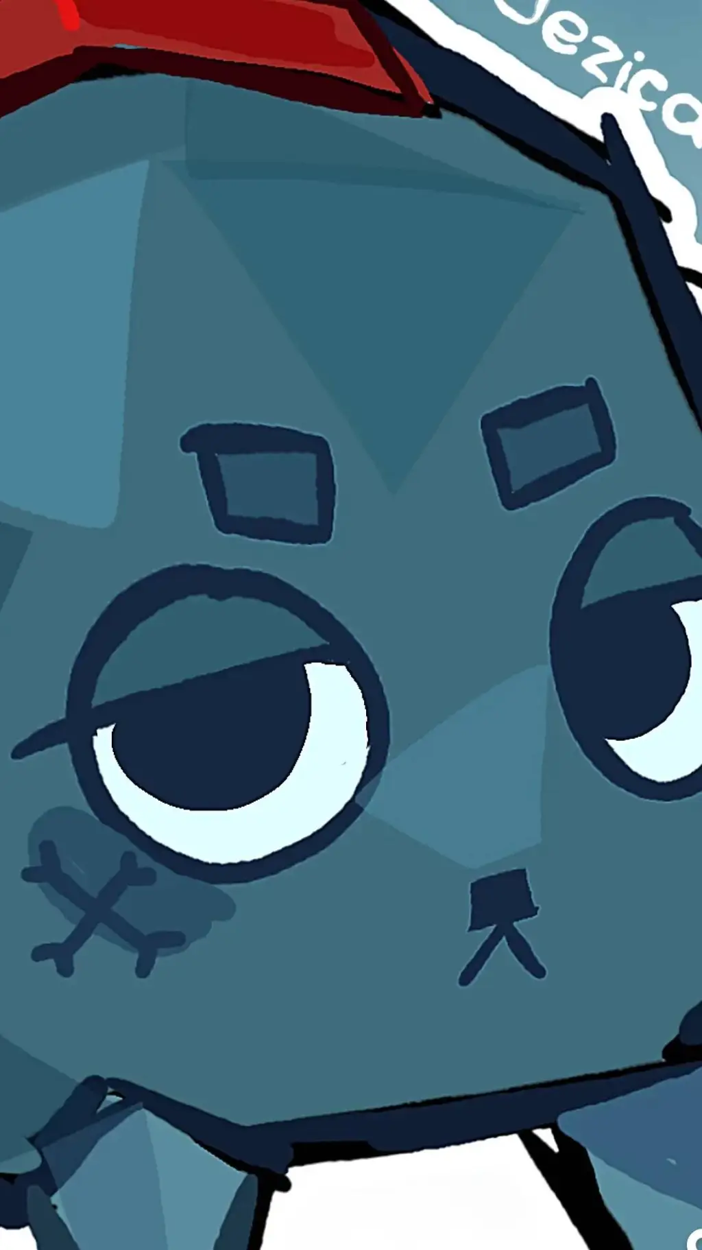 ai character: coal  background