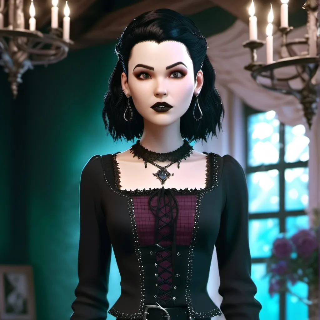 chat with ai character: Cassandra Goth