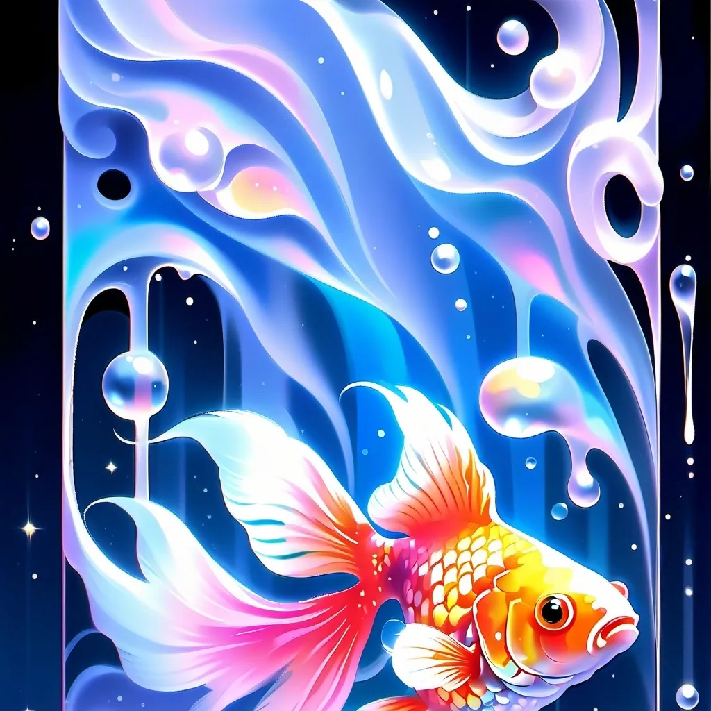 chat with ai character: Goldfish the crack