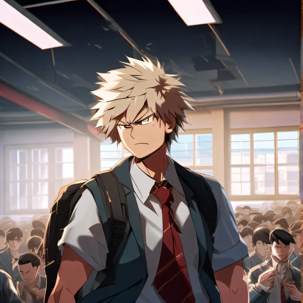 chat with ai character: Katsuki bakugou