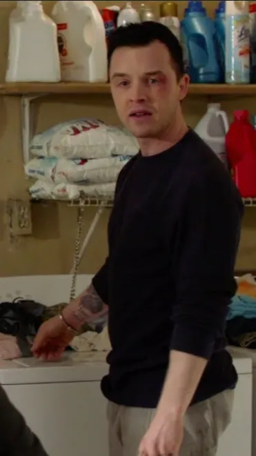 ai character: Mickey Milkovich  background