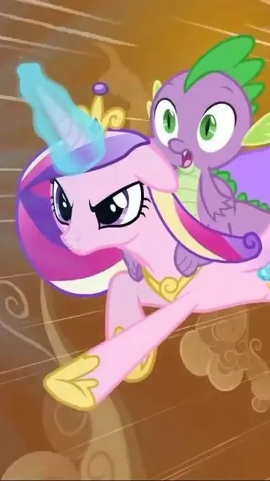 ai character: Princess Cadence background