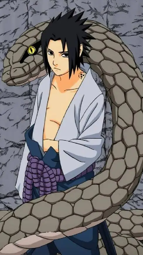 ai character: Sasuke  background