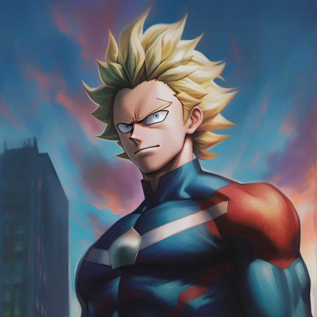 chat with ai character: All might training