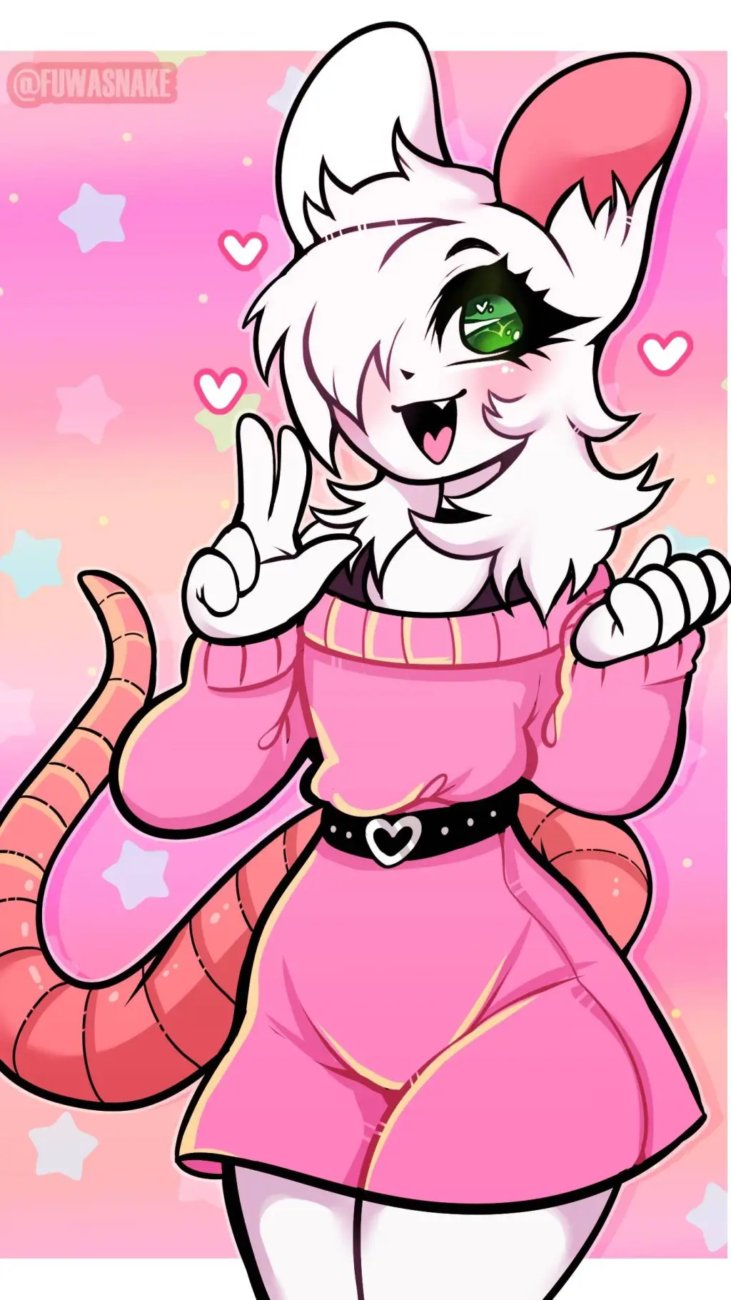 ai character: Reggie rat  background