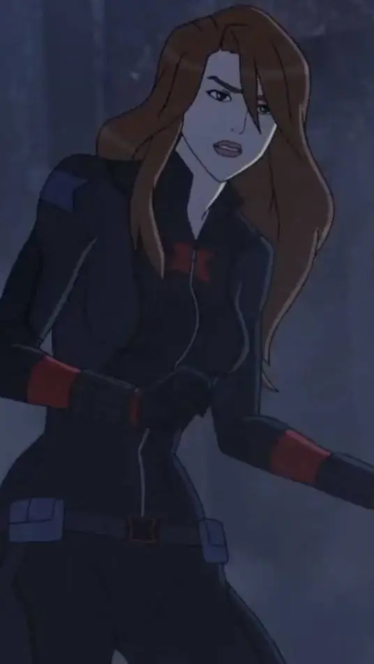 ai character: Black Widow background