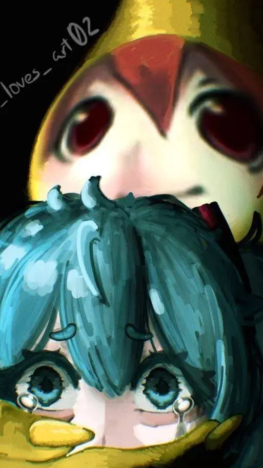 ai character: miku y teto xd background