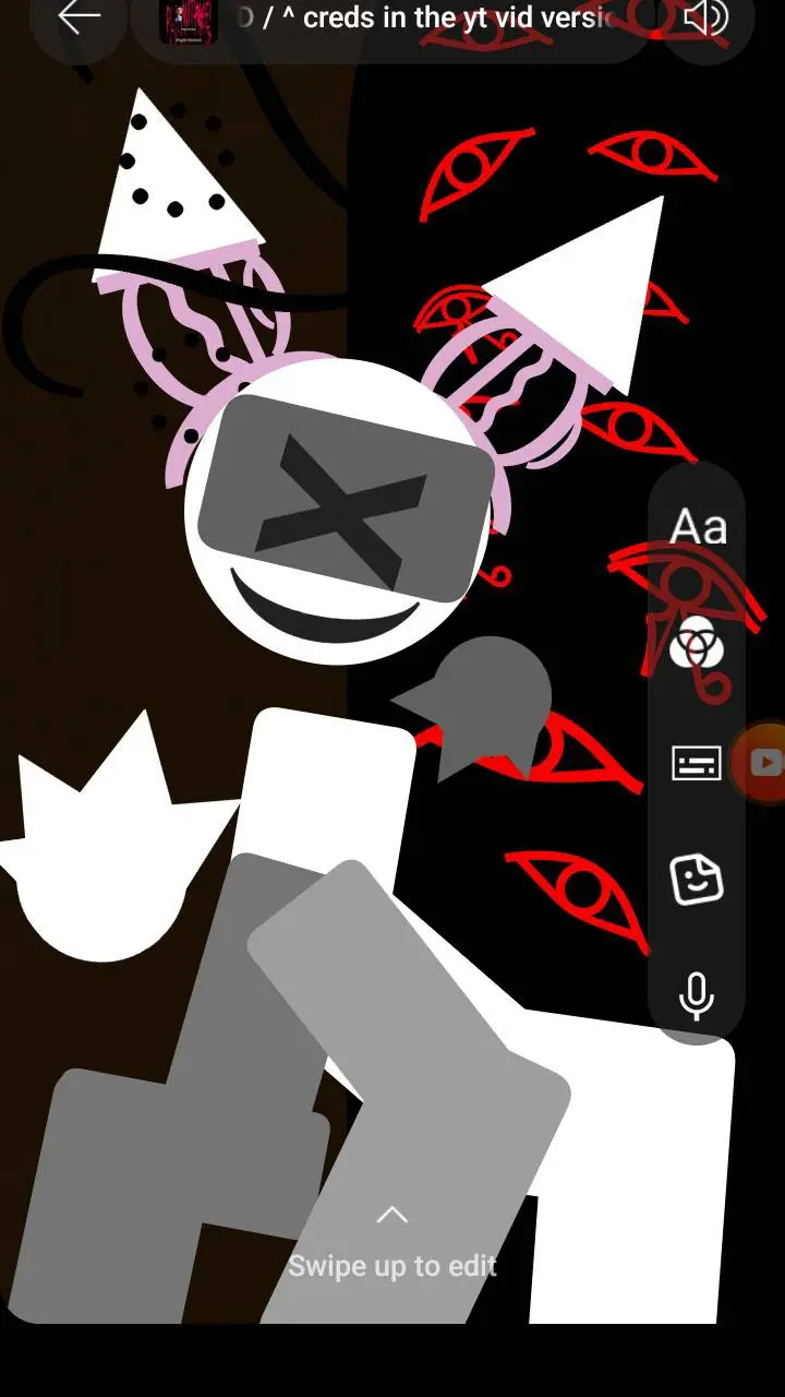 ai character: evil emoji cat background