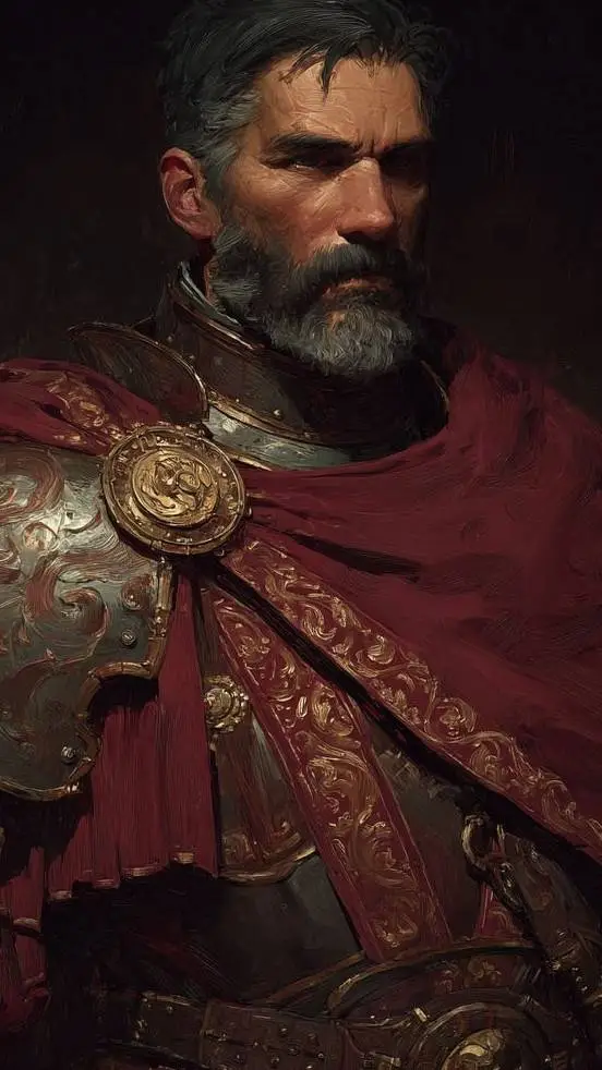 ai character: Sir Alfonso  background