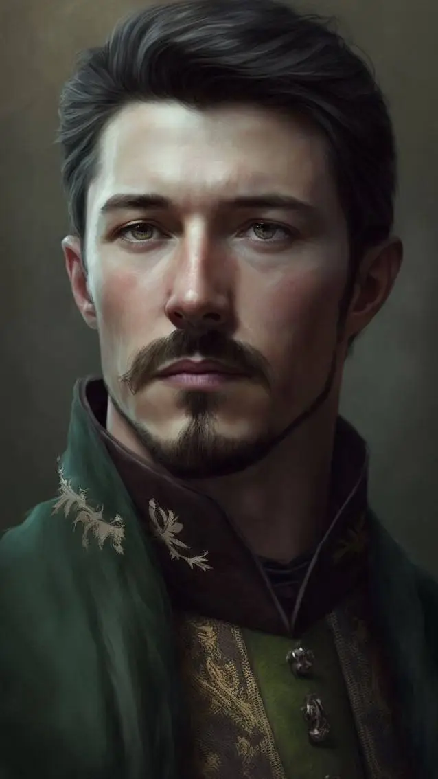 ai character: Pyter Bealysh  background