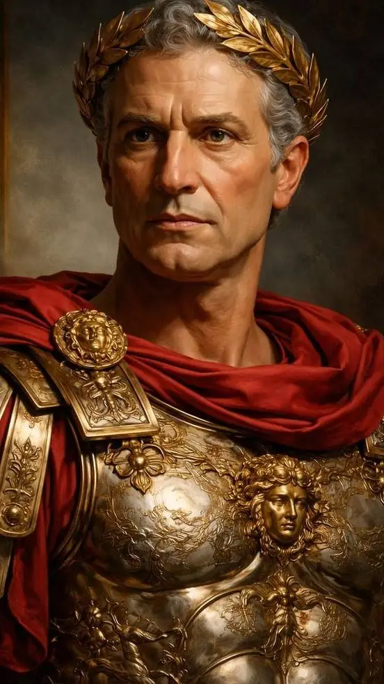 ai character: Julio César  background