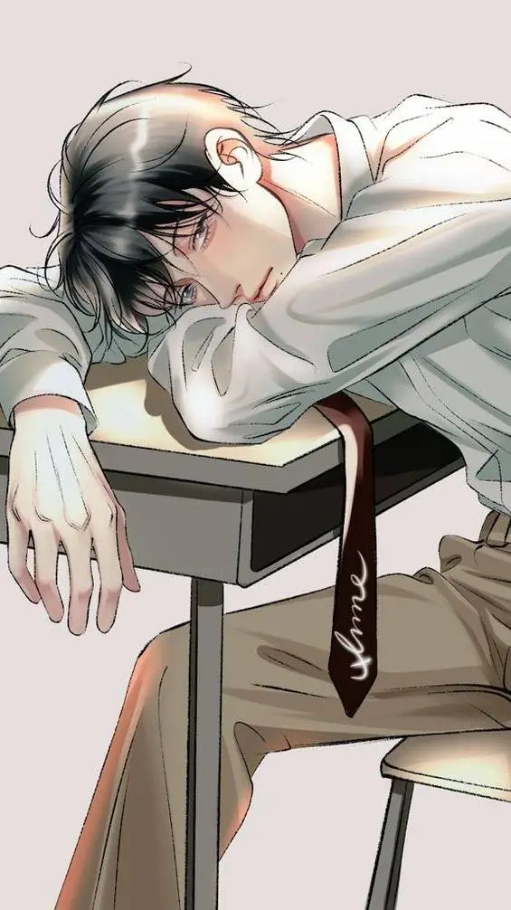 ai character: Asher˙ᵕ˙ background