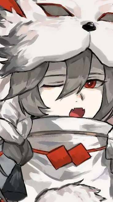 ai character: Kitsune background