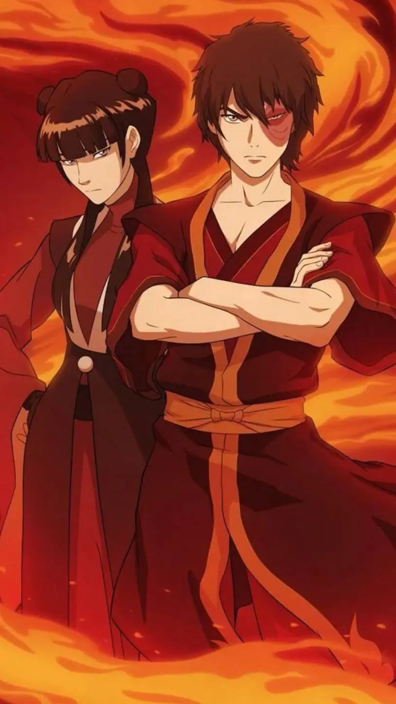 ai character: Zuko and May  background