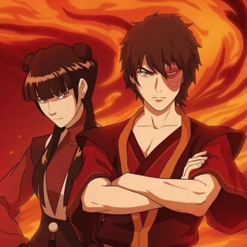 chat with ai character: Zuko and May 
