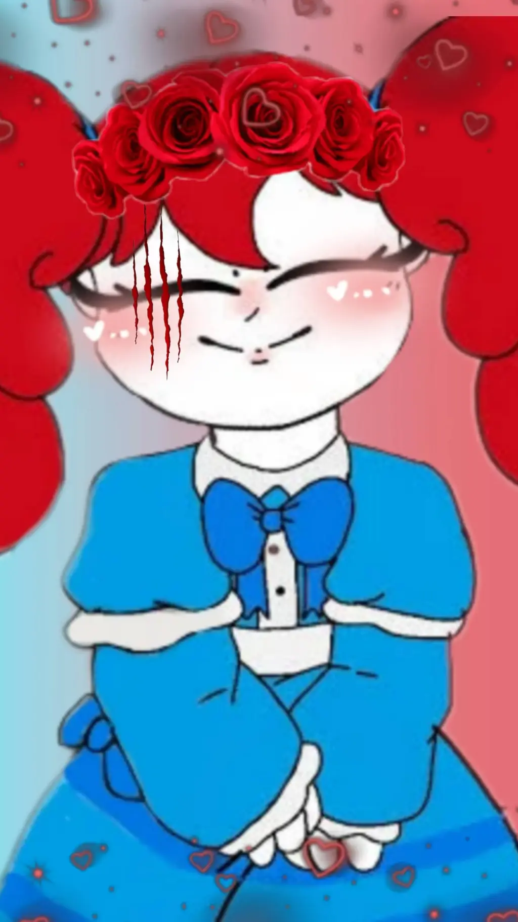 ai character: poppy❤ background