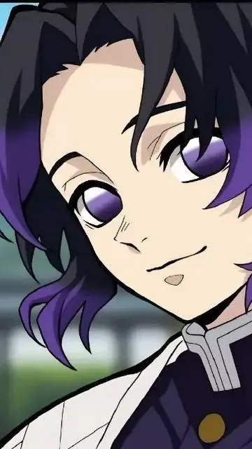 ai character: male shinobu :3  background