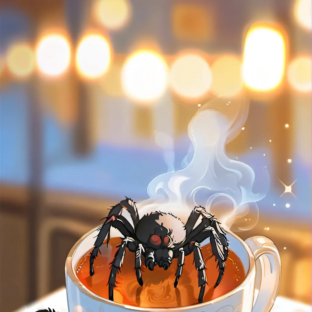 chat with ai character: 🍵🕷SILKTEA🕷🍵