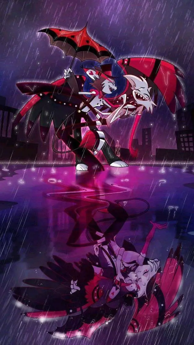 ai character: 🩷🖤Huskerdust🩷🖤 background