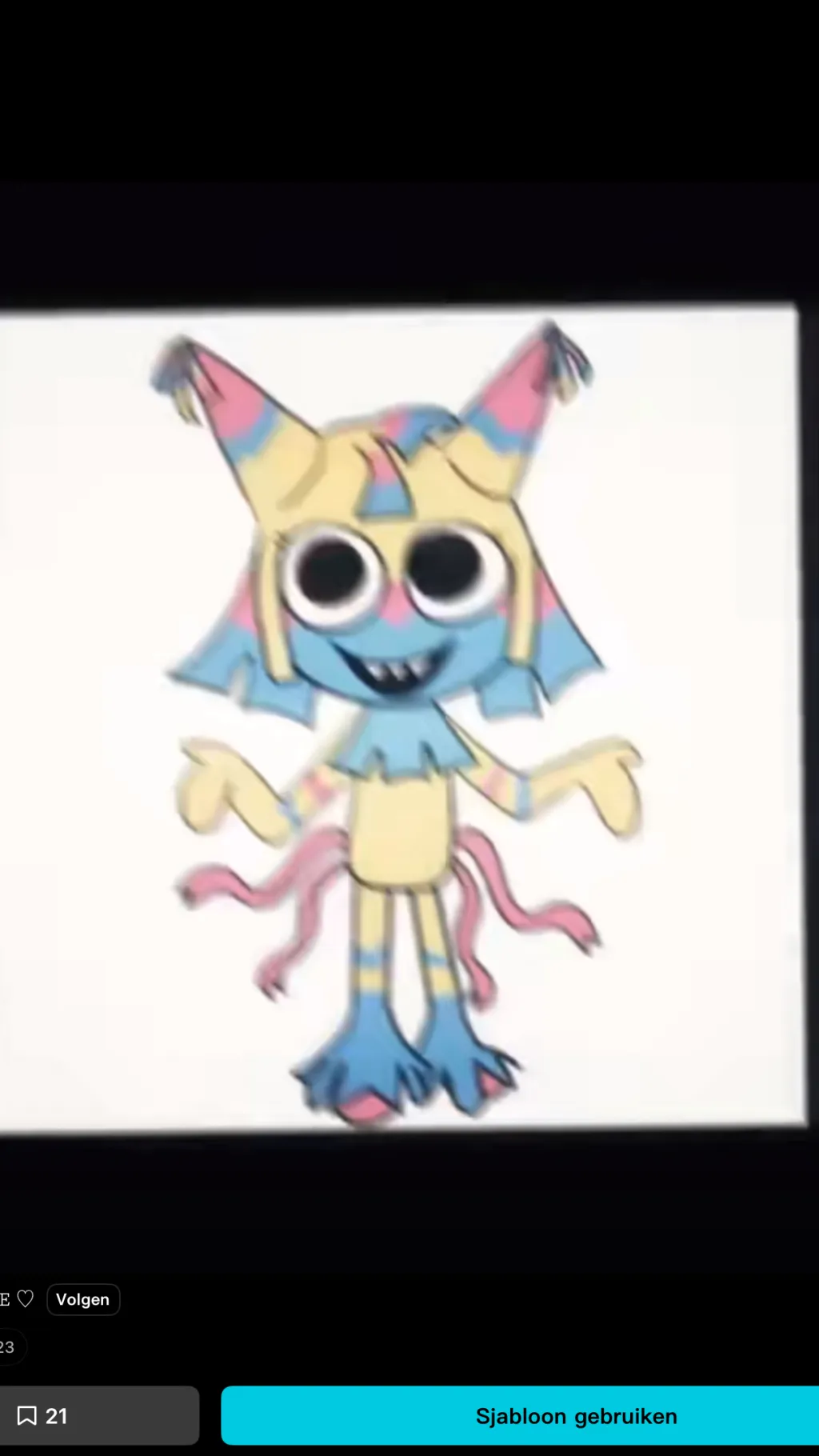 ai character: Dw x sprunki!  background