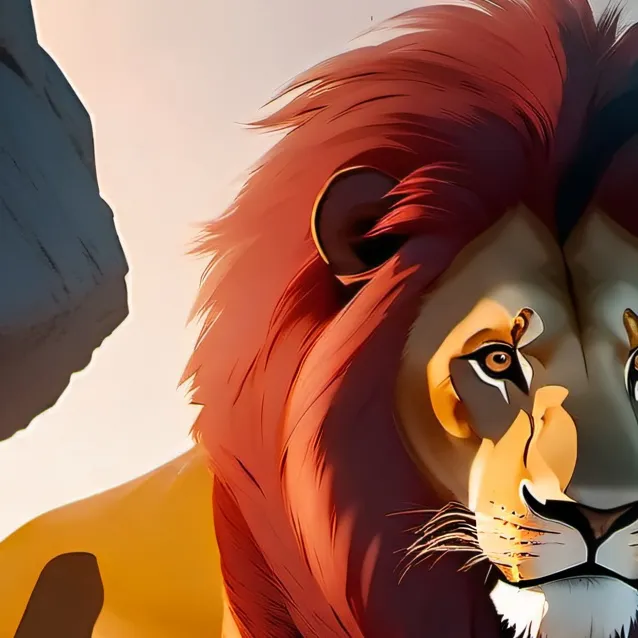 chat with ai character: Simba