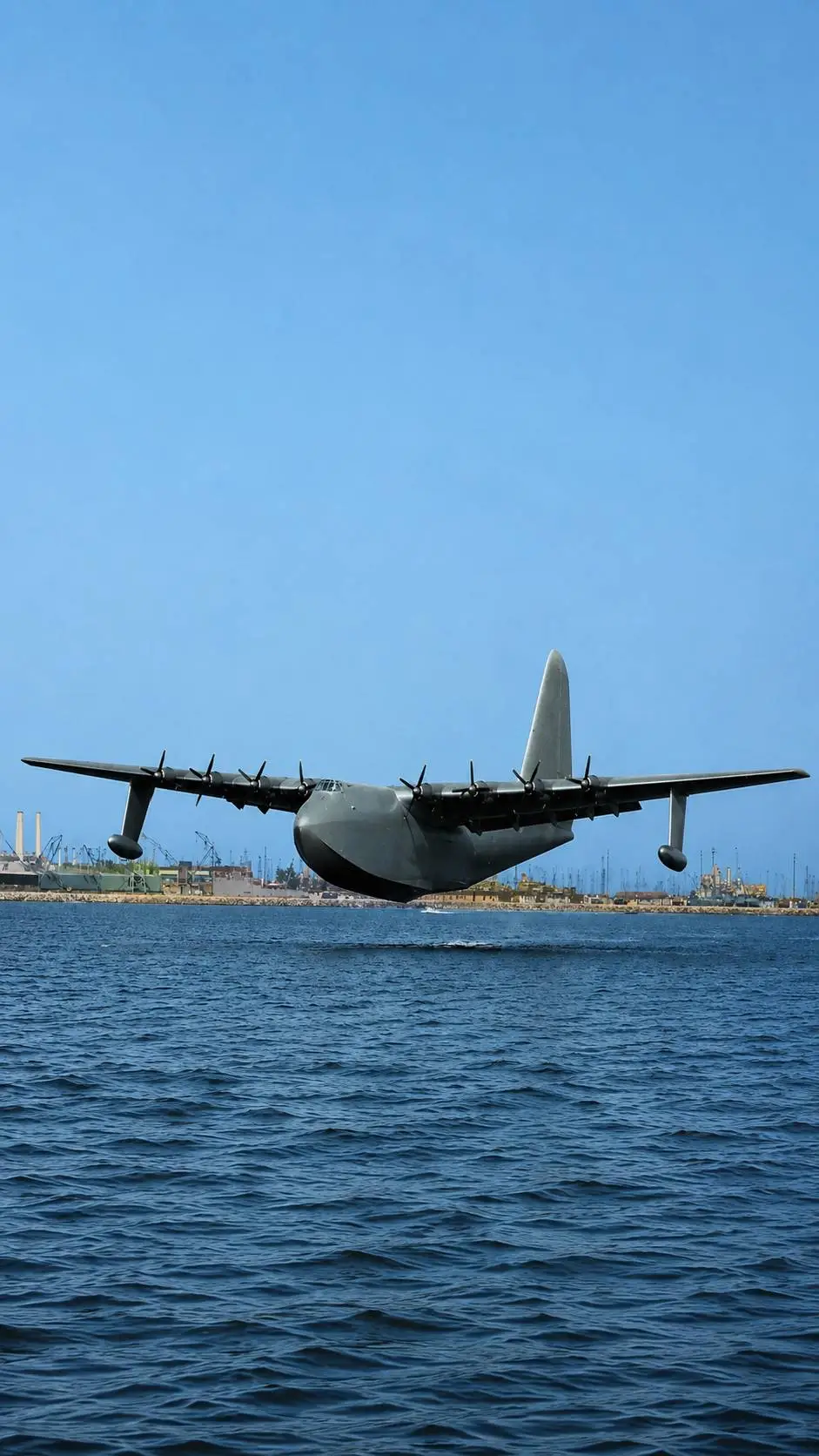 ai character: spruce goose background