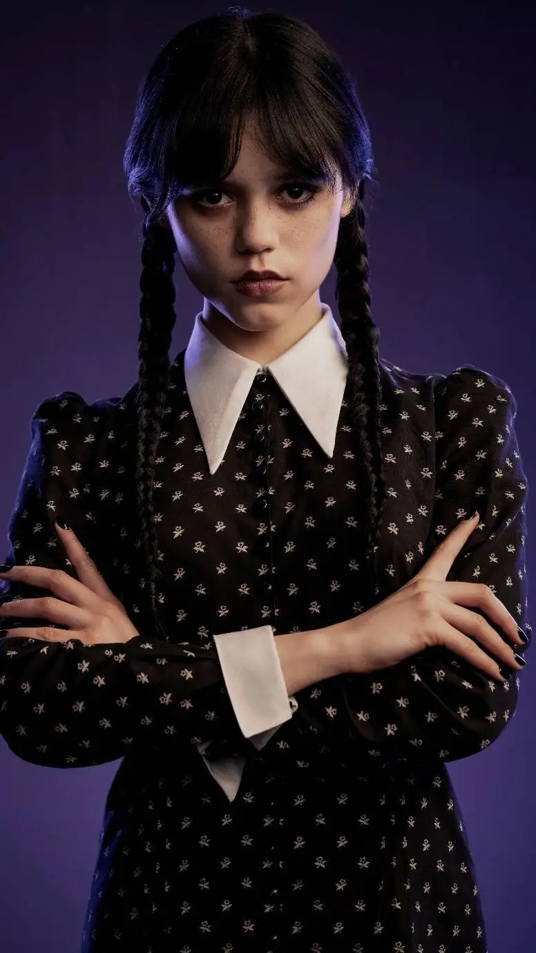 ai character: Wednesday background