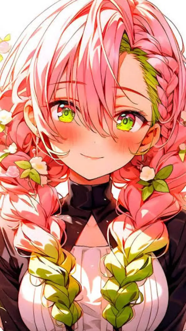 ai character: Mitsuri Kanroji background