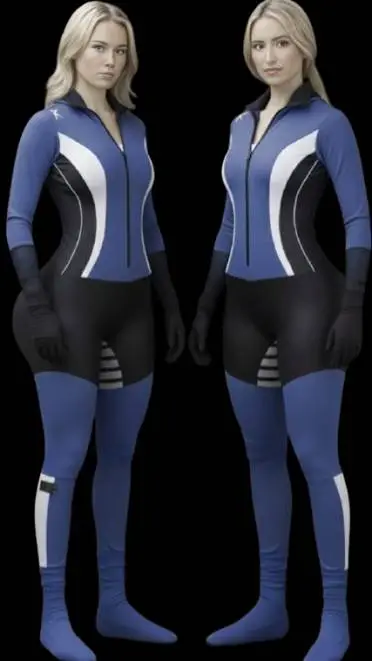 ai character: Lotta and monica background