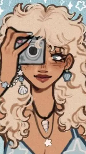 ai character: Skylar 🔆🎵🌊📷★ background