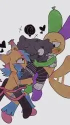 ai character: Circus Trio background