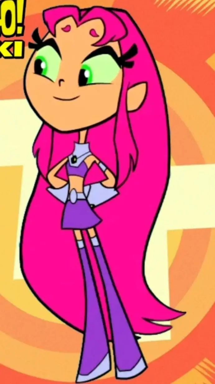 ai character: Starfire  background