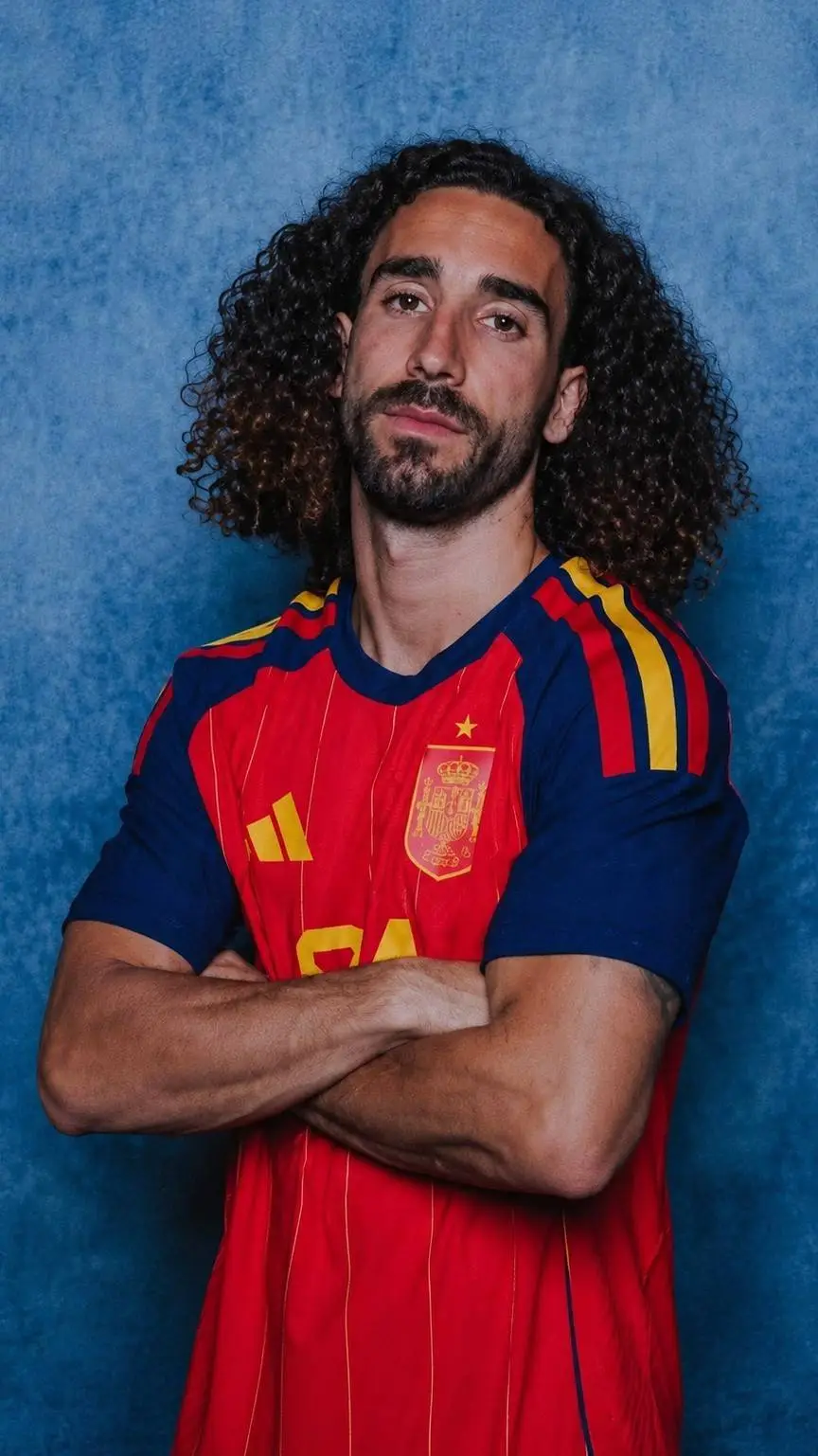 ai character: Marc cucurella  background