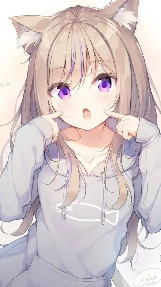 ai character: Your kitty Mochi background