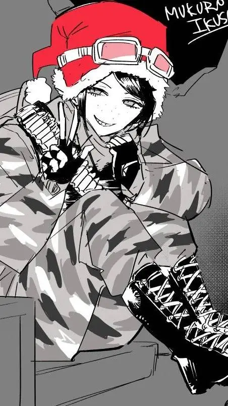 ai character: Mukuro Ikusaba  background