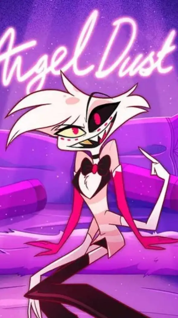 ai character: Angel Dust  background