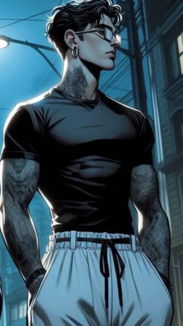 ai character: Mark,, nick  background