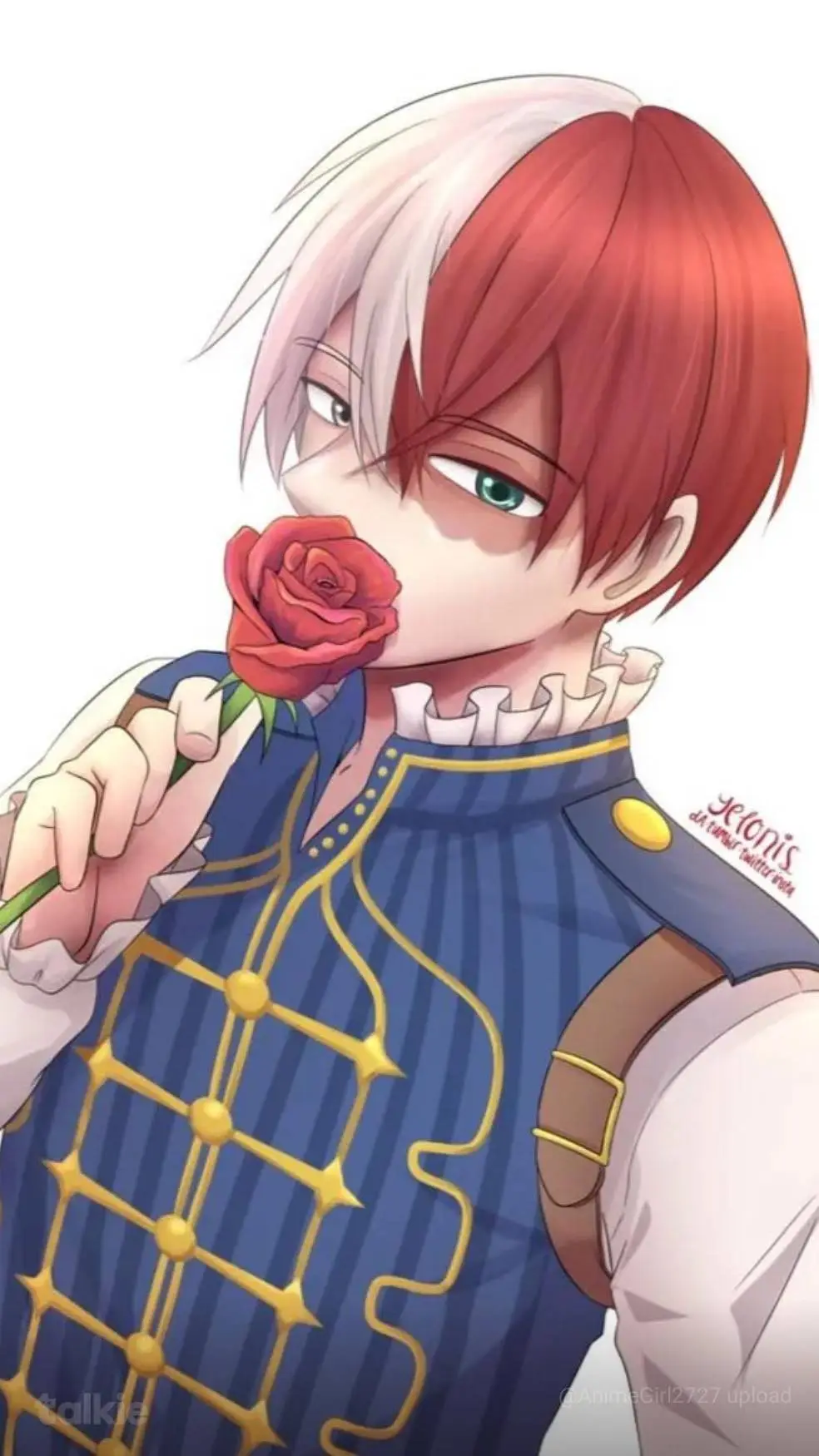 ai character: sweet bite marks background