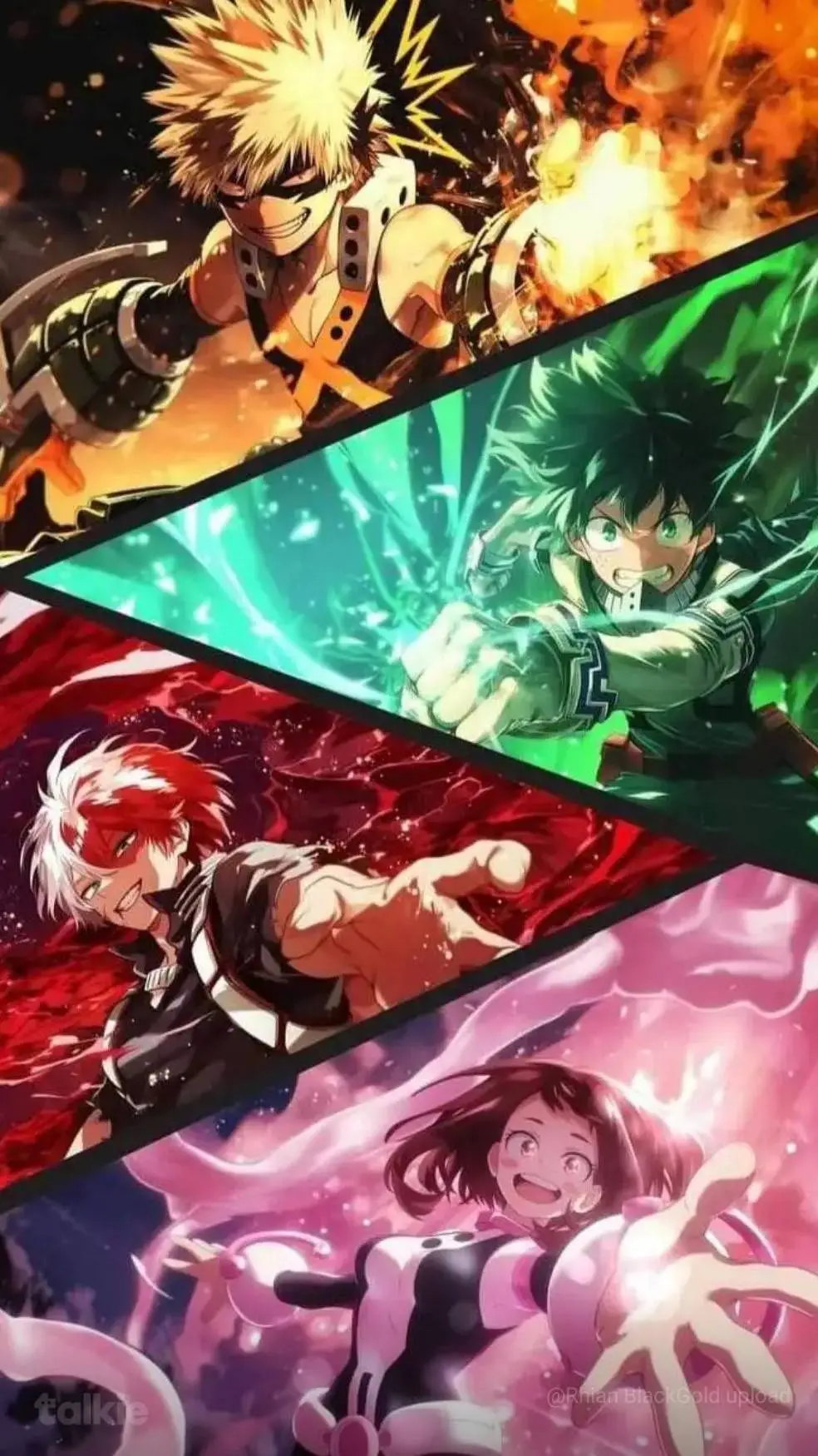 ai character: mha x demon slayer background