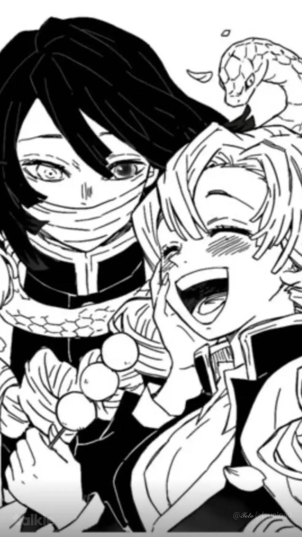 ai character: mha x demon slayer background