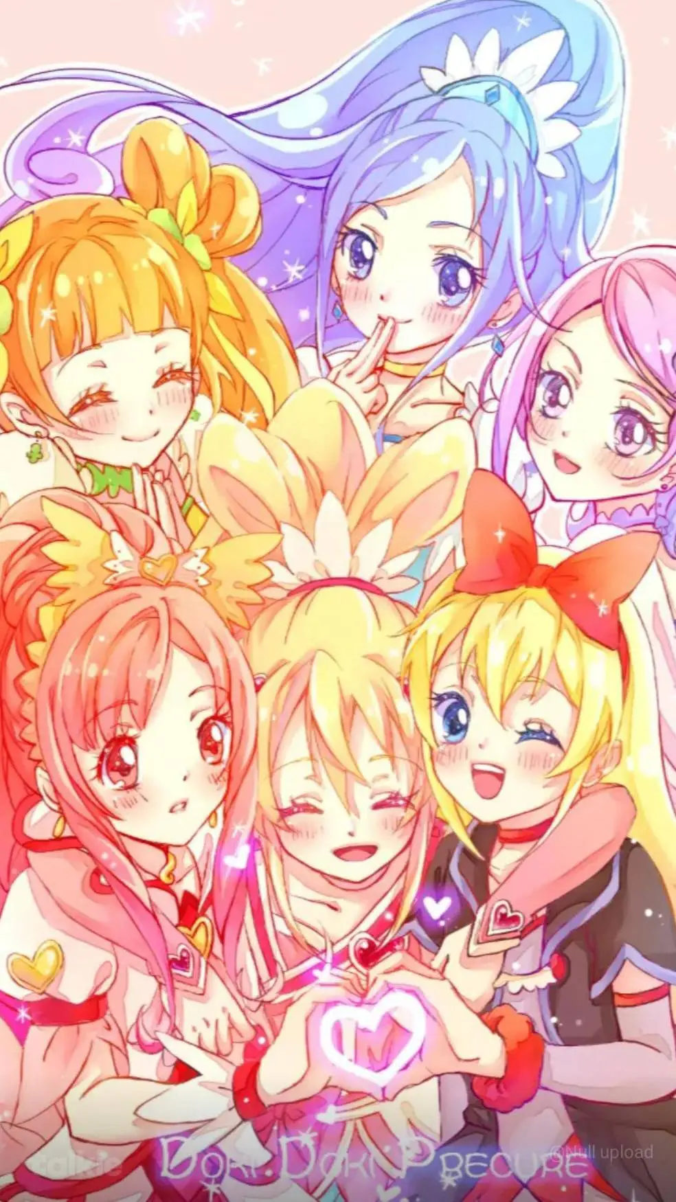 ai character: mha glitter force background