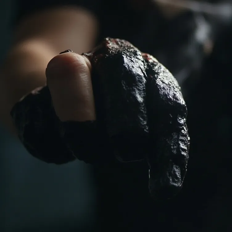chat with ai character: Black oil